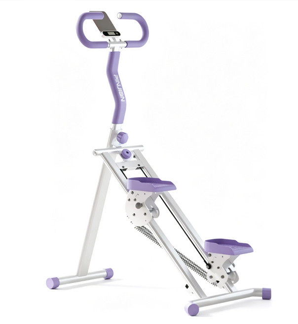 PINJIAN 健身踏步機, 紫色, 銀色