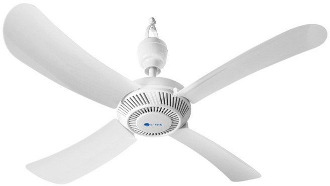 S-FAN 타프팬 캠핑 사무실 선풍기 천장 실링팬 S-FAN50 220V 화이트 가정용 롱모드