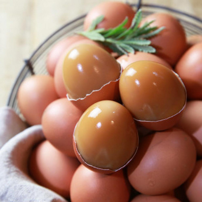 맛있군 맥반석 구운계란 훈제란 중란 60구 2판