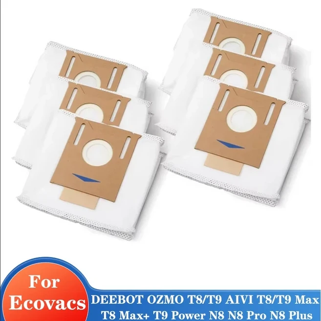 에코백스 디봇 T9 T9 AIVI OZMO T8 AIVI T8 Max T8 시리즈 N8 Pro Plus N8 Pro 액세서리 로봇 청소기 예비, 01 6Pcs