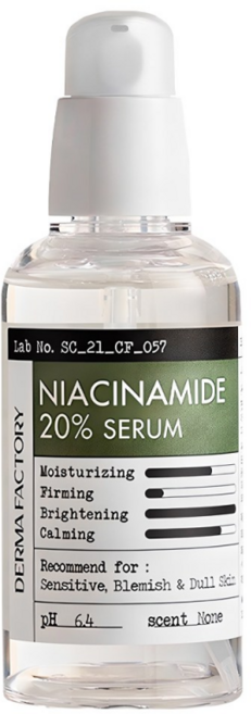 더마팩토리 나이아신아마이드 20% 세럼, 2개, 80ml