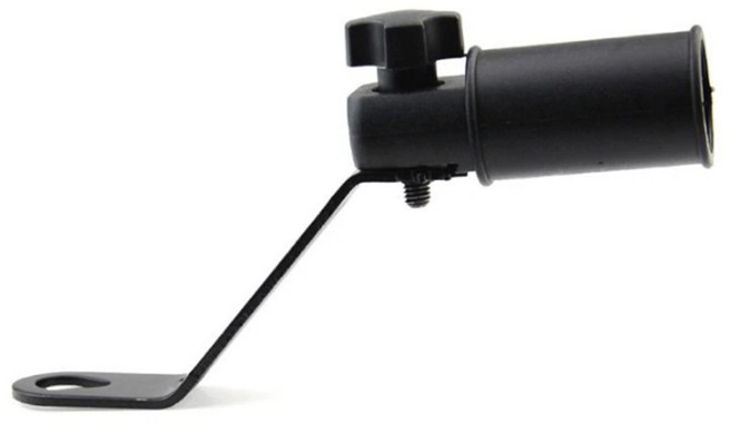 발통마켓 오토바이 사이드미러 마운트 360도 회전 연장 확장 어댑터 바이크 브라켓, 백미러마운트(회전형1pcs), 1개