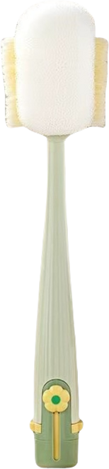 가정용 5 in 1 디자인 긴물병솔세척솔 다용도 텀블러 세척솔 빨대세척솔 30.6CM, 1개, 녹색