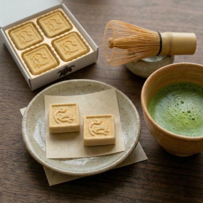 동박새 수제 다식, 1박스, 32g