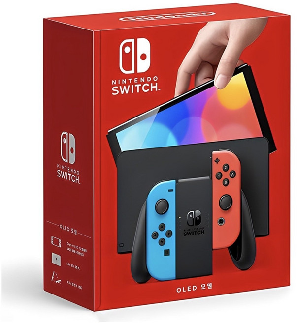 닌텐도 스위치 OLED, Nintendo Switch(네온블루 + 네온레드)