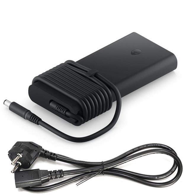 Dell 정품 노트북 어댑터 DELL E5 360W 7.4mm GaN 슬림 어댑터 19.5V 18.46A 360W 전원케이블 포함, 1개