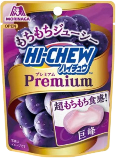 모리나가 하이츄 프리미엄 포도 35g, 20개