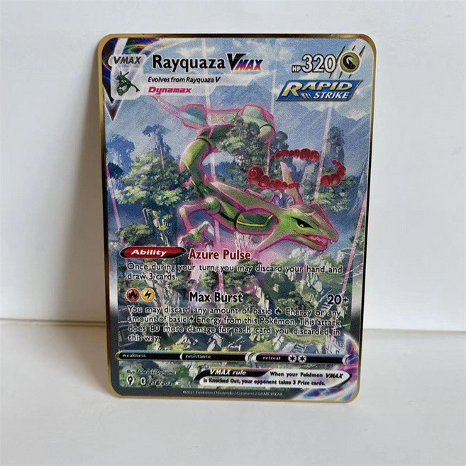 寶可夢金屬卡牌 精選組 含 阿爾宙斯 帝牙盧卡 帕路奇犽 朱紫ex VSTAR, 烈空座  VMAX, 1個