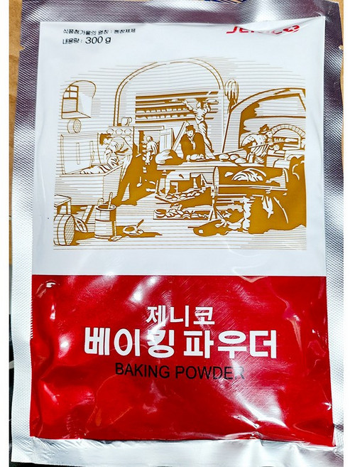 베이킹파우다 (빨강 제니코 300g), 300g, 1개
