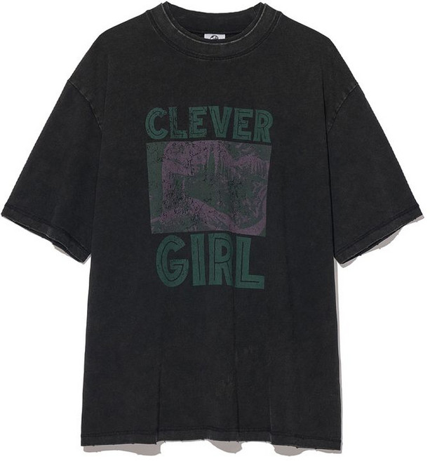 매장정품 파르티멘토 PARTIMENTO REWORKS [JURASSIC PARK] Clever Girl Tee_VTG Black PR-26162-2 BK 687854