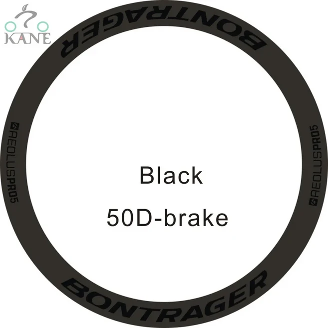 데칼 로드 바이크 휠 스티커 장식 보호 필름 비닐 자전거 사이클링 당 바퀴, 06 50D-brake black, 6. 50D-brake black