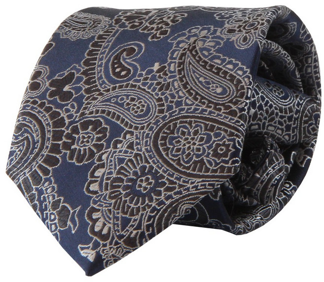 더셔츠스튜디오 빅 페이즐리 자동 넥타이