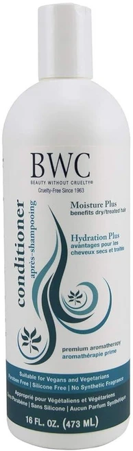 BWC Vegan Shampoo and Conditioner Set MOISTURE PLUS 16 Fl Oz 2 Pack Cruelty-Free Natural Hair C, BWC Vegan Shampoo and Conditio - 쿠팡