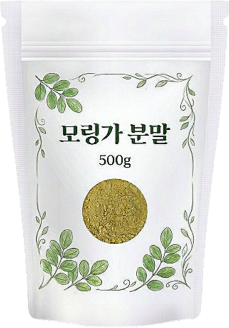 모링가 분말 모링가잎 가루 파우더, 1개, 500g