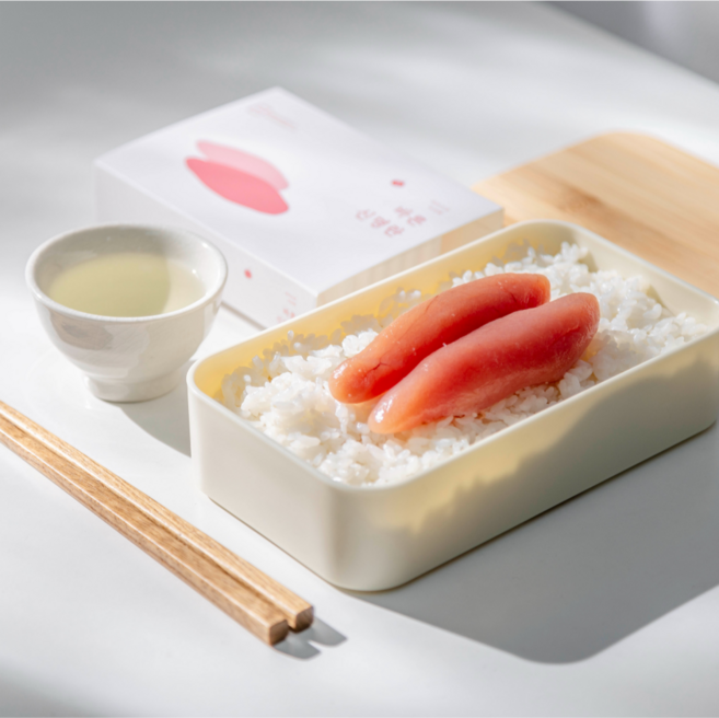 소포장 명란젓 아질산나트륨 없는 와인숙성 바른신명란 백명란 정란, 80g, 3개