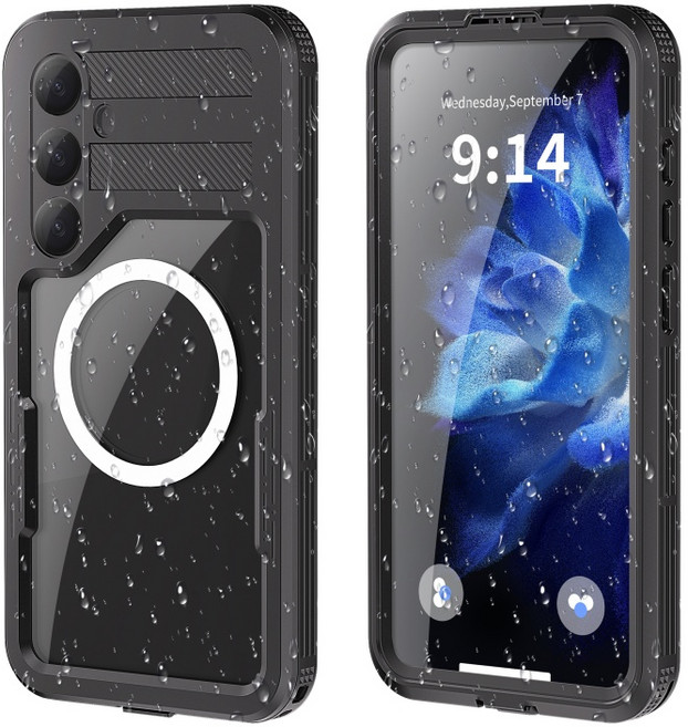 HTYVC 보호필름 세트 호환 스마트폰 케이스 휴대폰 갤럭시 s25/S26 시리즈 방수케이스 풀커버 - S25/ S25+/S25U +S26/ S26+/S26U 방진 방수 방, 1개