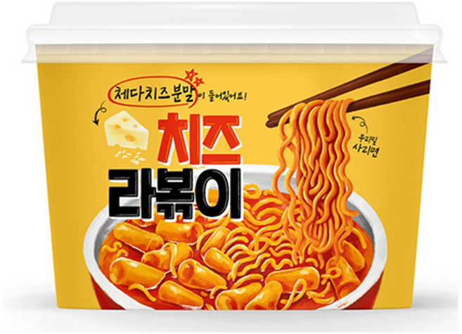 치즈라볶이, 8개, 230g