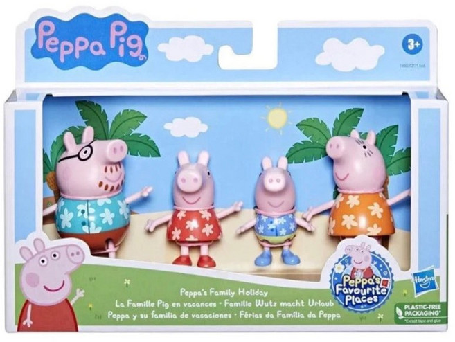 Peppa Pig 佩佩豬渡假系列公仔組, 1個