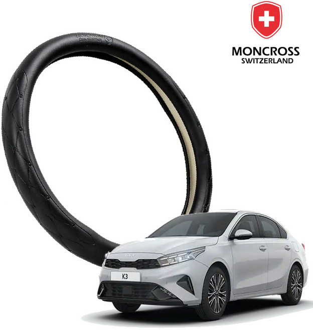 딜온 몽크로스 프리미엄 엠보 퀼팅 핸들커버, K3 블랙