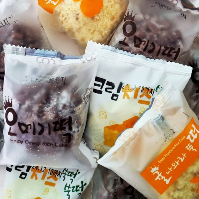 제주 혼합3종(오메기떡10개+귤떡10개+치즈떡10개)+개별포장, 1개