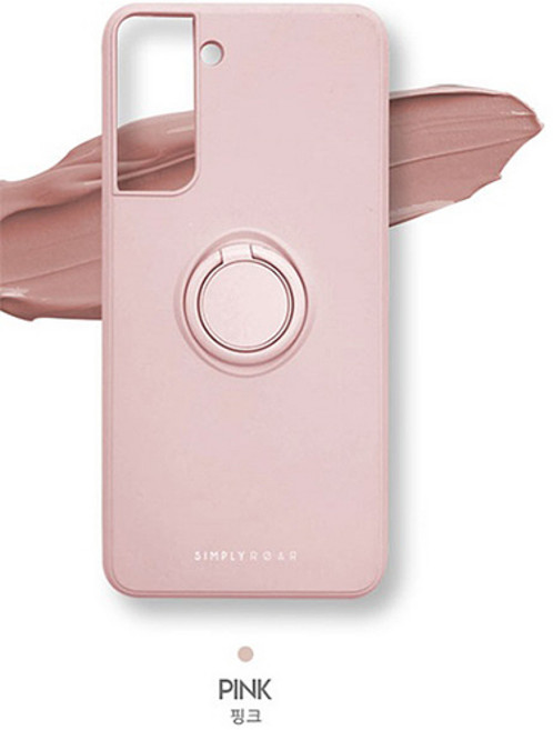 (사은품 강화필름+전자파차단스티커) 갤럭시A52S 겔럭시A52S SM-A528N 차랑용 거치대 자석 마그네틱 핑거 링 홀더 컬러 실리콘 폰 케이스 -디오샵