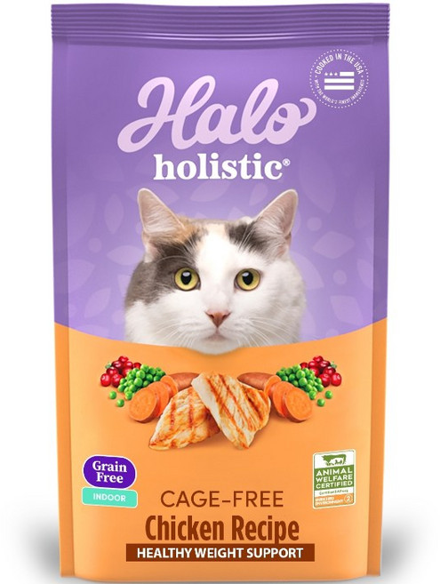 Halo 嘿囉 無穀貓飼料 幼貓 成貓 老貓 WDJ推薦, 1個, HALO無穀成貓-新鮮雞肉,3磅