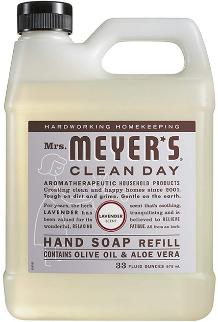 미세스 마이어스 클린 데이 핸드 솝 리필 라벤더 멀티 팩 ( Mrs. Meyer's Clean Day Hand Soap Refill Lavender Multi-Packs (33 F, 1개