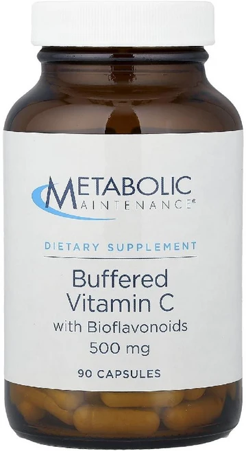 메타볼릭 메인터넌스 완충형 비타민C 바이오플라보노이드 함유 1 000mg 90정 아스코베이트, 1000mg - 쿠팡