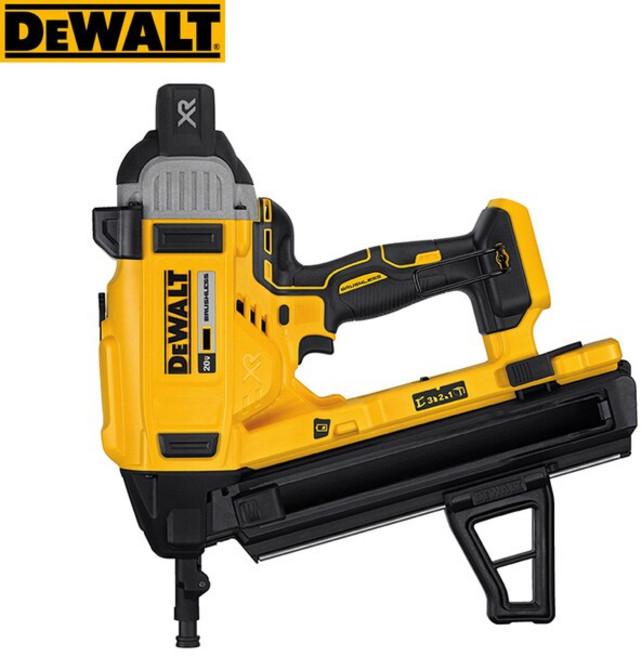 무선 타카 DEWALT 무선 콘크리트 전기 네일러 브러시리스 리튬 배터리 고속 도구 전용 DCN890N 18V 20V MAX, [01] DCN890N Tool Only, 1개