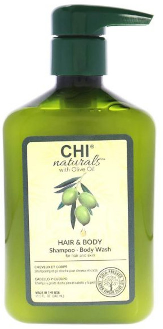 치올리브 오일 헤어 샴푸 바디 워시 115온스, 1개, 340ml