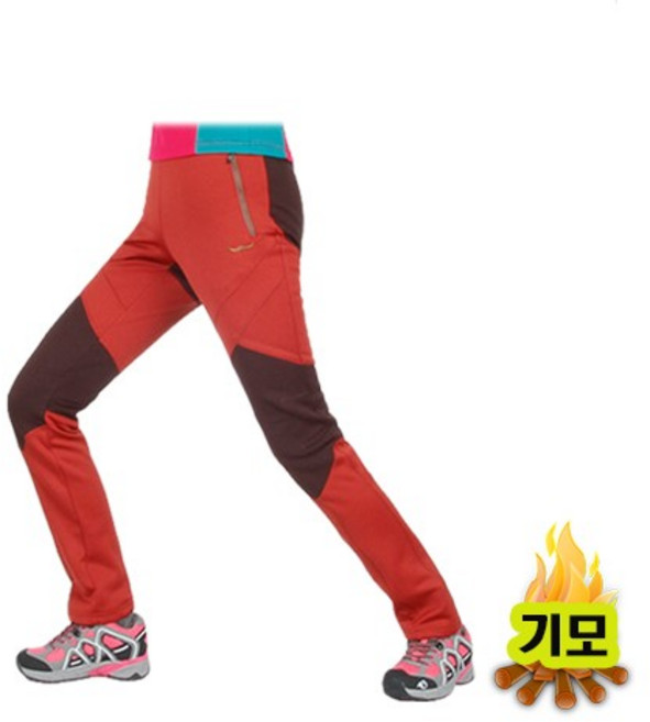 HALLA SPORT 여성 플린 팬츠 (기모)