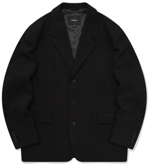 COVERNAT 컴포트 싱글 자켓 블랙