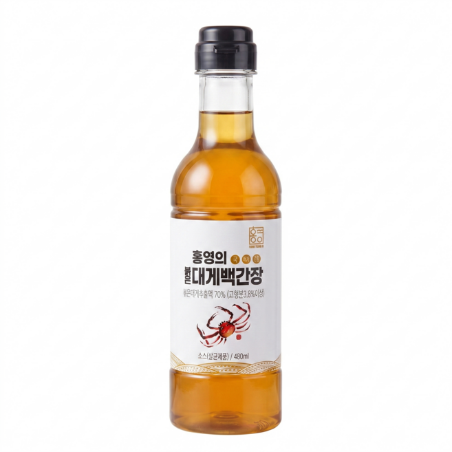 홍영의 붉은대게 백간장, 480ml, 1개