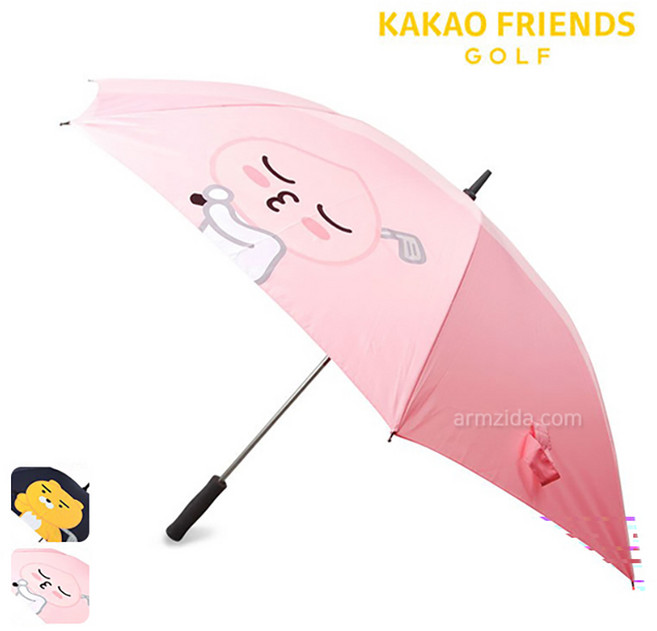아름지다 카카오프렌즈골프 특대형 빅사이즈 암막우산 모음( 70 75 )(자외선차단)