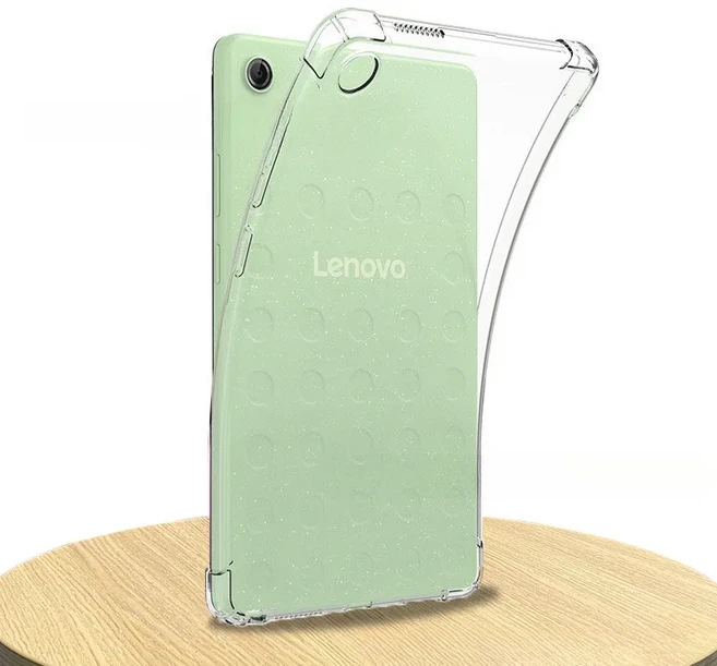 LENOVO Tab One 8.7인치 TB305FU 소프트 TPU 균열 방지 보호 커버용 투명 충격 케이스, 01 Lenovo Tab One 8.7, 01 transparent