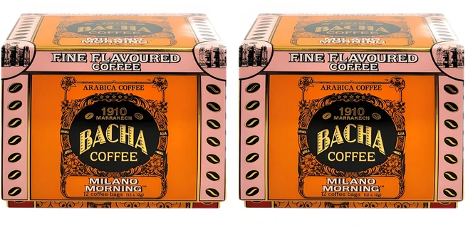 BACHA COFFEE 밀라노 모닝 커피 기프트박스, 12g, 12개입, 2개 - 쿠팡