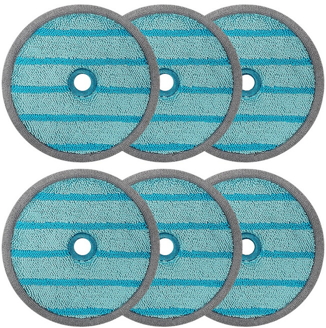 삼성제트 청소기 물걸레키트 가운데 홀 있는 물걸레 패드 극세사 리필 걸레 파랑색 세트 구성, 삼성제트(파랑색), 3세트