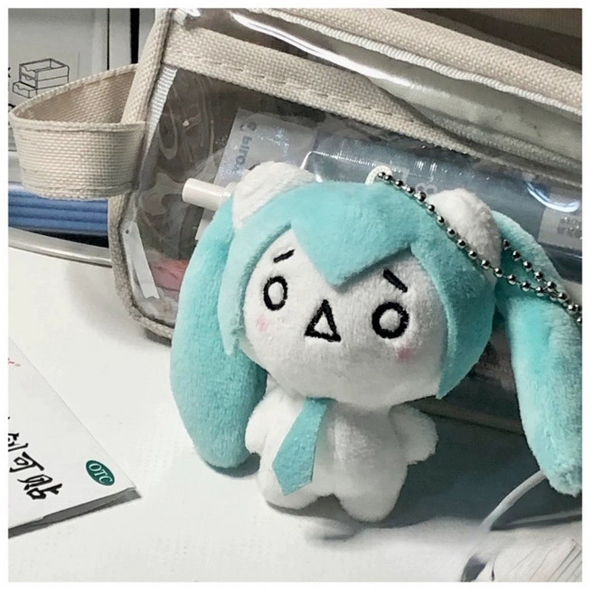 카오모지 미쿠 누이 인형 하츠네미쿠 뽀글이 인형키링 피규어 9cm 미니인형 보컬로이드 컬러풀 스테이지, 옵션2