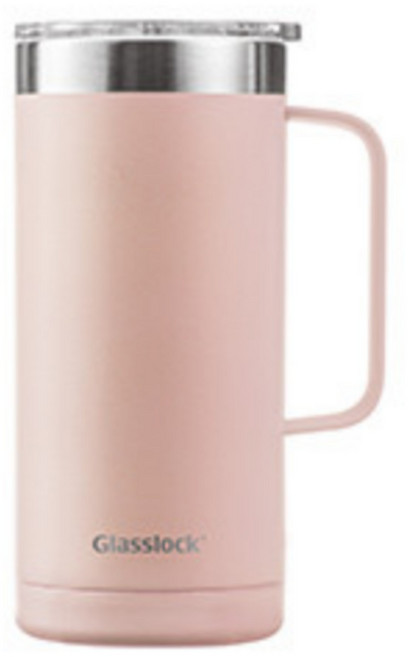 텀블락 플레인 머그 텀블러 500ml, 핑크, 6개