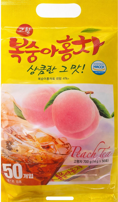 고향 복숭아홍차, 14g, 50개입, 2개