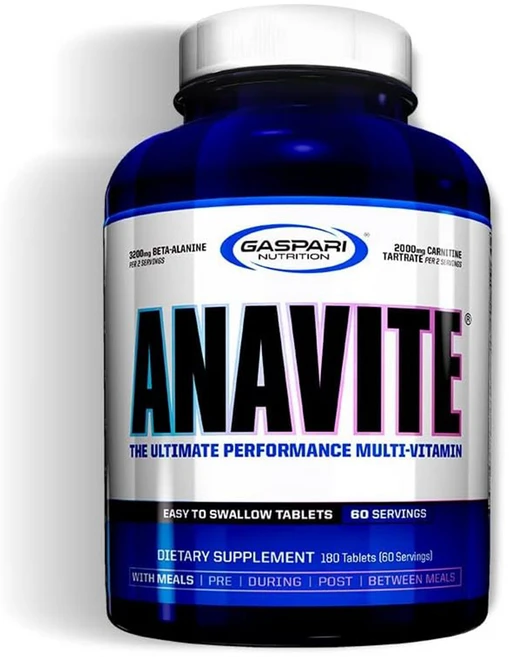 Gaspari Anavite 아나바이트 스포츠 멀티비타민 180 Tabs X 2팩, 180정, 2개 - 쿠팡