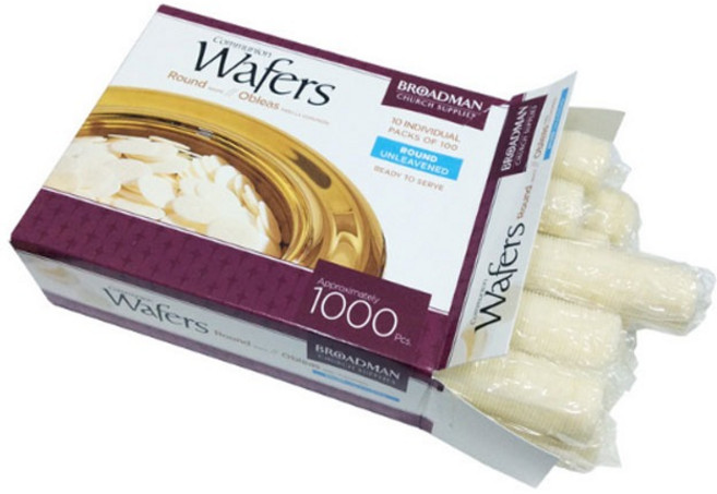 성찬 전병 (1 000개입) 성찬식전병 (수입밀) 유통기한넉넉한제품 빠른출고, 1개, 아이보리