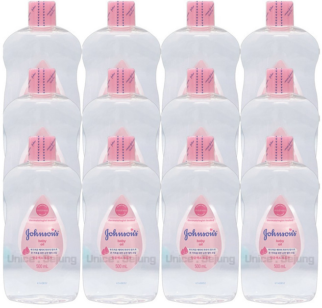 H 존슨즈 베이비 레귤러 오일, 500ml, 12개