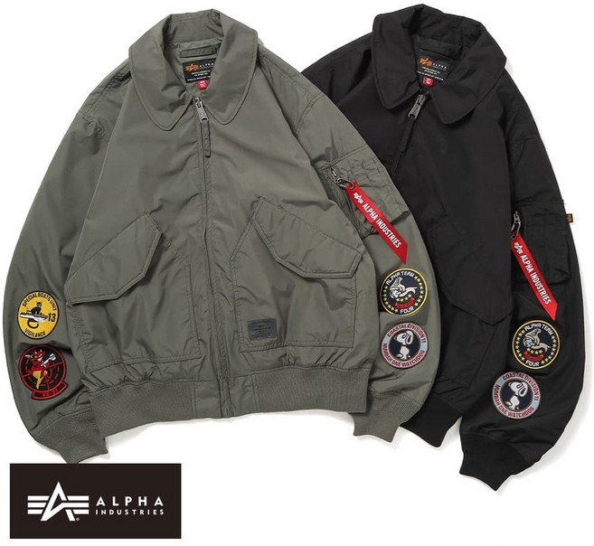 알파인더스트리 CWU-36 P 패치 항공 점퍼