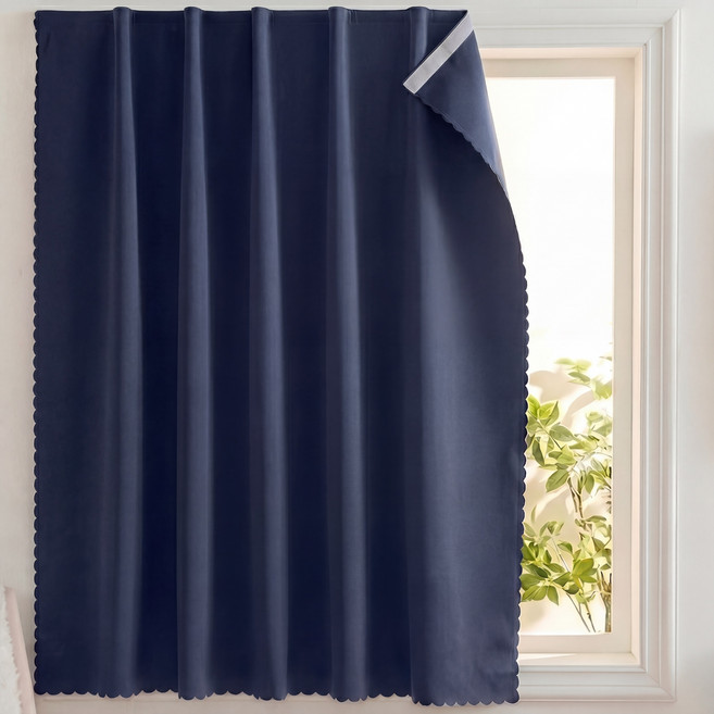 메이스 찍찍이 붙이는 암막커튼 창문형