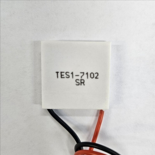 TES1-7102SR 펠티어소자 열전소자 냉각칩 - 미용기기 스마트폰 쿨러용 반도체 냉각 모듈