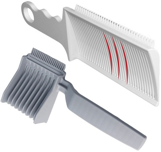 그라데이션 각잡기 머리빗세트 투블럭 스타일 셀프 이발용, 1개, 혼합세트