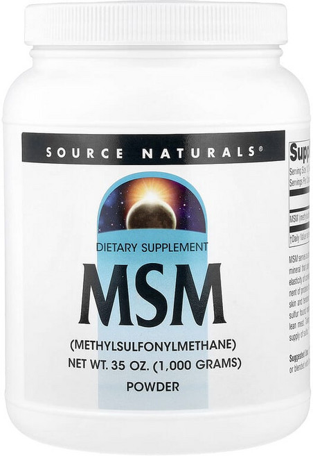 소스내츄럴스 MSM 파우더, 1kg, 1개