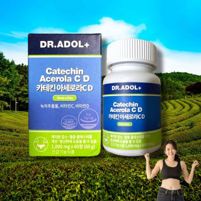 카테킨아세로라 닥터아돌카테킨 2주다이어트, 1개, 60정