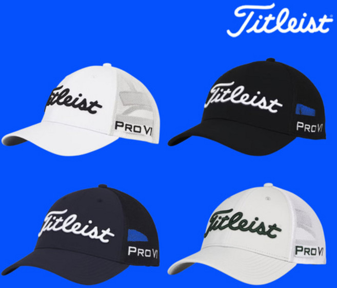 2025년 타이틀리스트 투어 퍼모먼스 메쉬 남성 골프모자, 네이비화이트, 1개